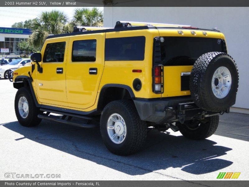 Yellow / Wheat 2003 Hummer H2 SUV