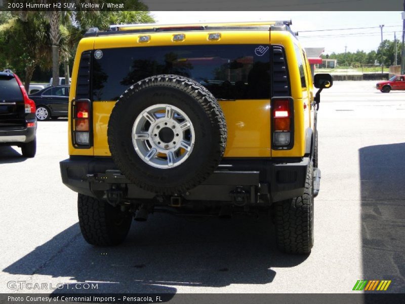 Yellow / Wheat 2003 Hummer H2 SUV
