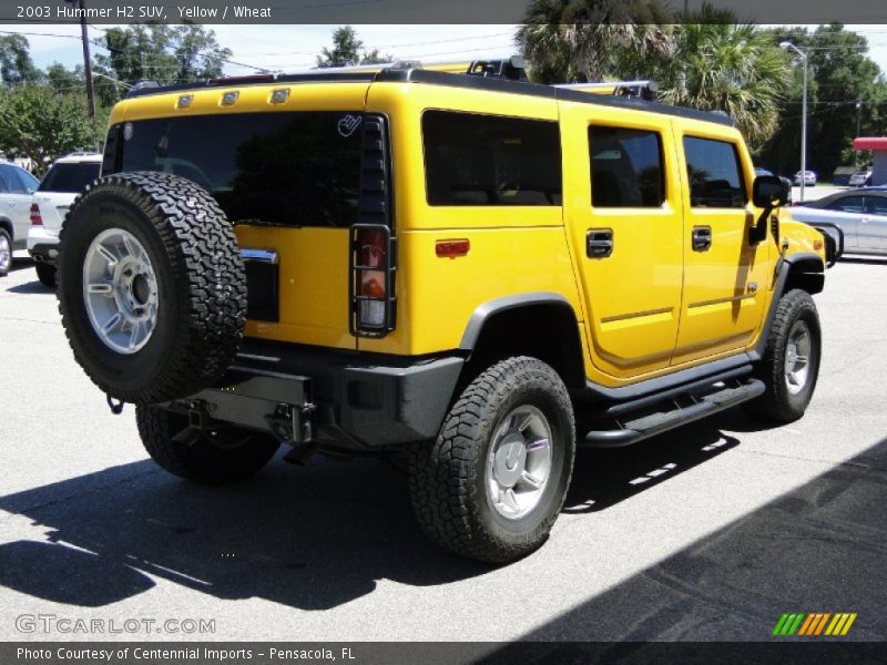 Yellow / Wheat 2003 Hummer H2 SUV