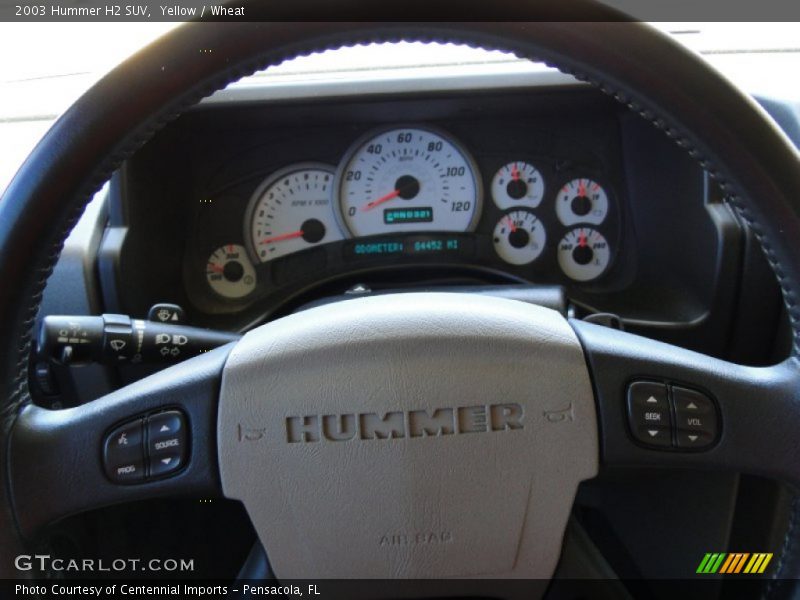 Yellow / Wheat 2003 Hummer H2 SUV