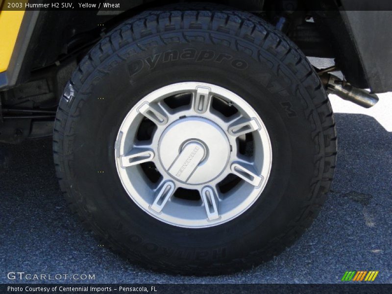 Yellow / Wheat 2003 Hummer H2 SUV