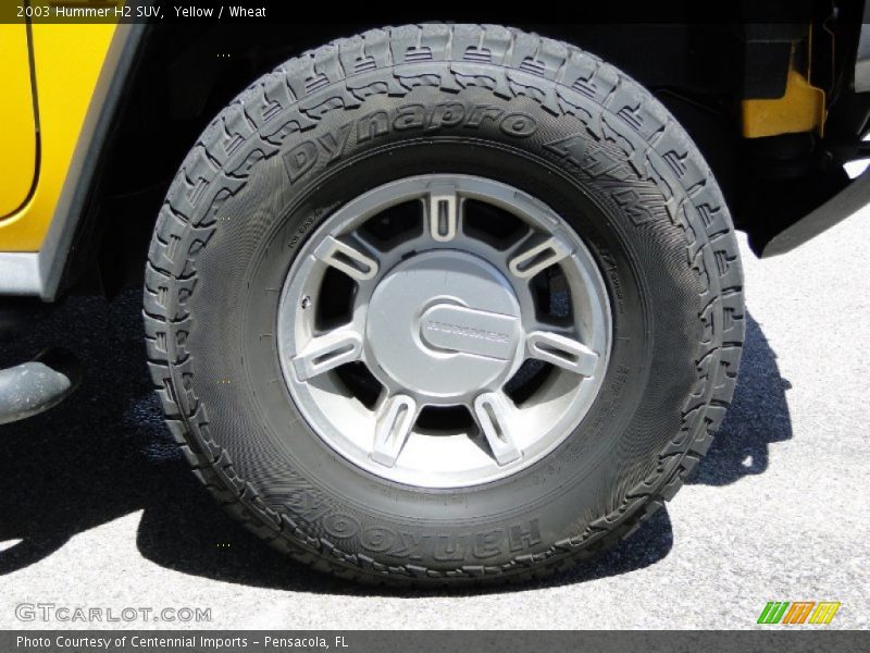 Yellow / Wheat 2003 Hummer H2 SUV