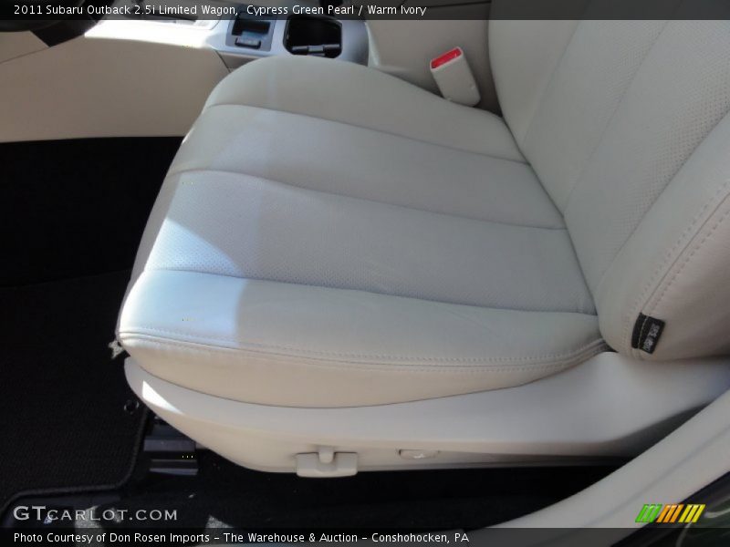 Cypress Green Pearl / Warm Ivory 2011 Subaru Outback 2.5i Limited Wagon