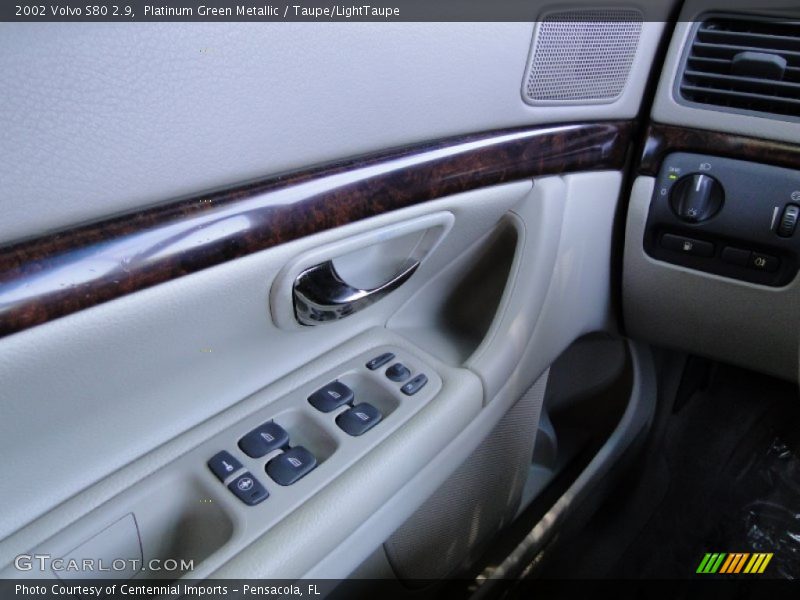 Platinum Green Metallic / Taupe/LightTaupe 2002 Volvo S80 2.9