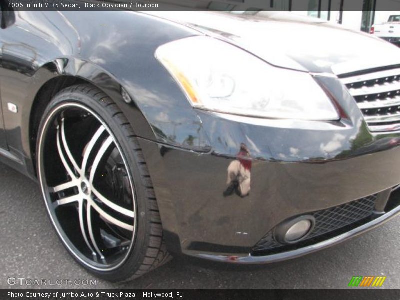 Black Obsidian / Bourbon 2006 Infiniti M 35 Sedan