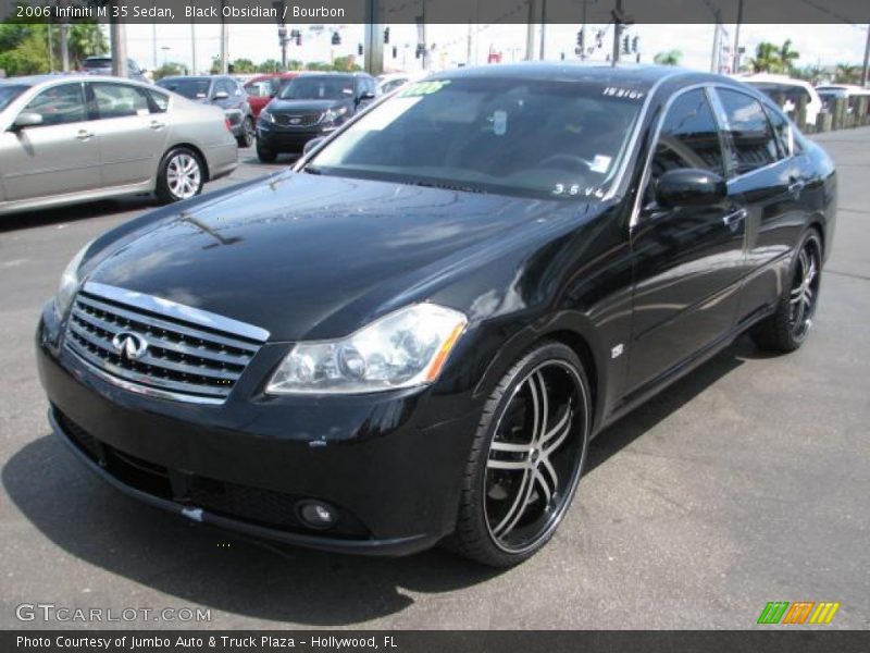 Black Obsidian / Bourbon 2006 Infiniti M 35 Sedan