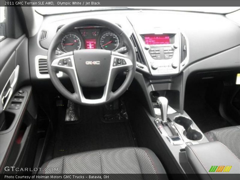 Olympic White / Jet Black 2011 GMC Terrain SLE AWD