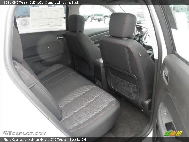 Olympic White / Jet Black 2011 GMC Terrain SLE AWD
