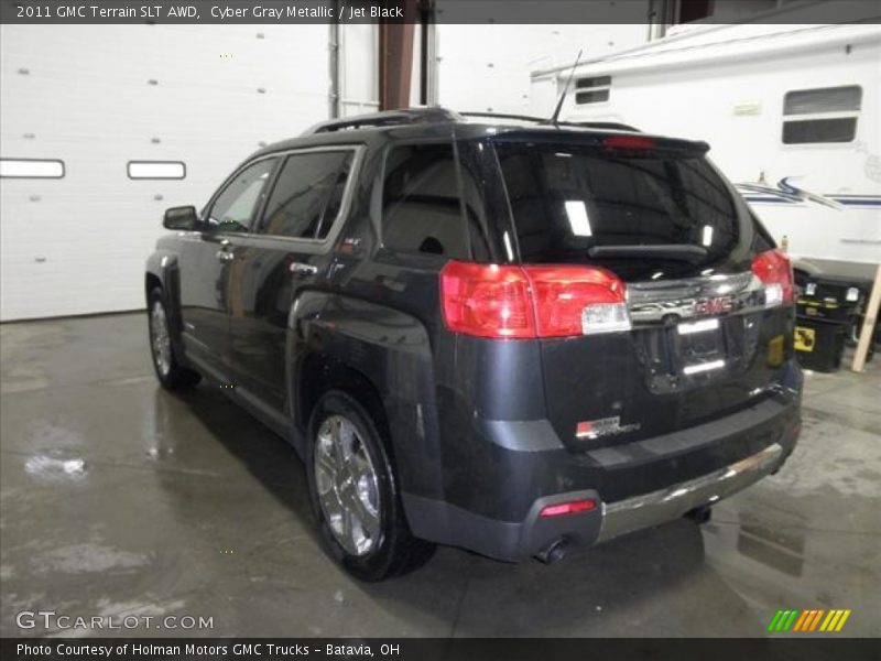Cyber Gray Metallic / Jet Black 2011 GMC Terrain SLT AWD