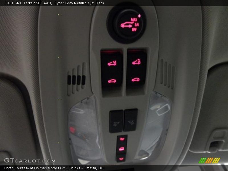 Cyber Gray Metallic / Jet Black 2011 GMC Terrain SLT AWD