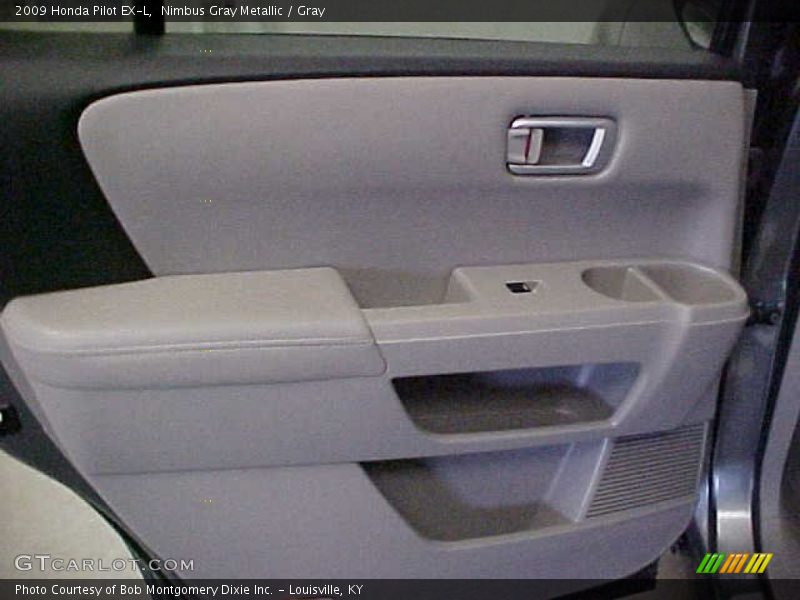 Nimbus Gray Metallic / Gray 2009 Honda Pilot EX-L