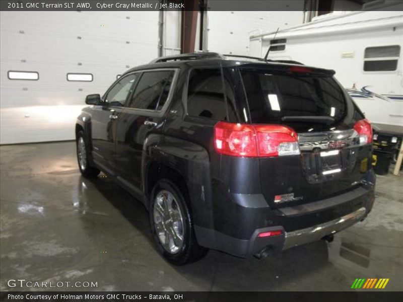 Cyber Gray Metallic / Jet Black 2011 GMC Terrain SLT AWD