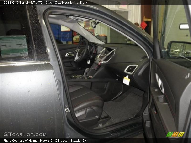 Cyber Gray Metallic / Jet Black 2011 GMC Terrain SLT AWD