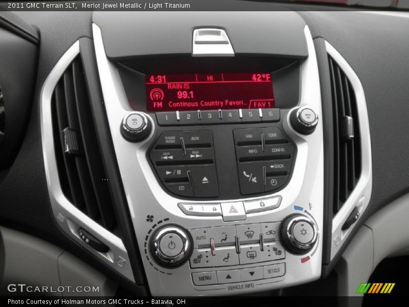 Merlot Jewel Metallic / Light Titanium 2011 GMC Terrain SLT