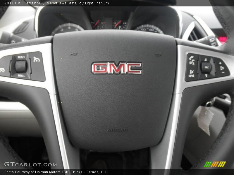 Merlot Jewel Metallic / Light Titanium 2011 GMC Terrain SLT