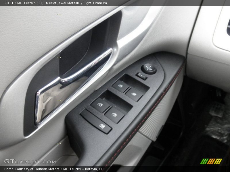 Merlot Jewel Metallic / Light Titanium 2011 GMC Terrain SLT