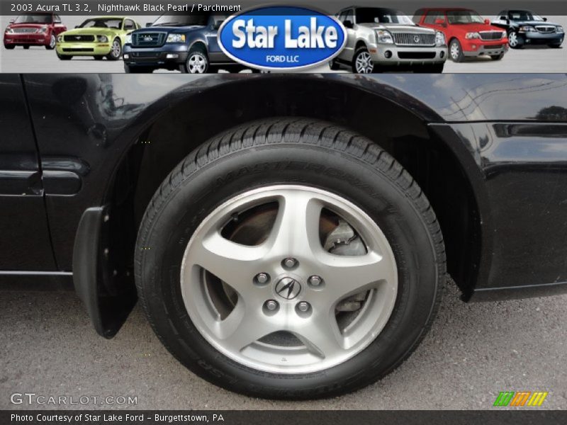 Nighthawk Black Pearl / Parchment 2003 Acura TL 3.2