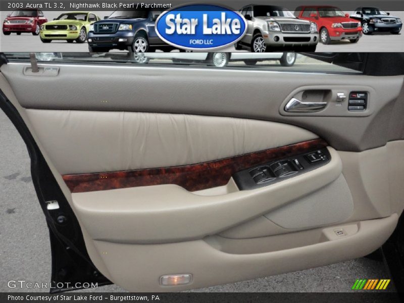 Nighthawk Black Pearl / Parchment 2003 Acura TL 3.2