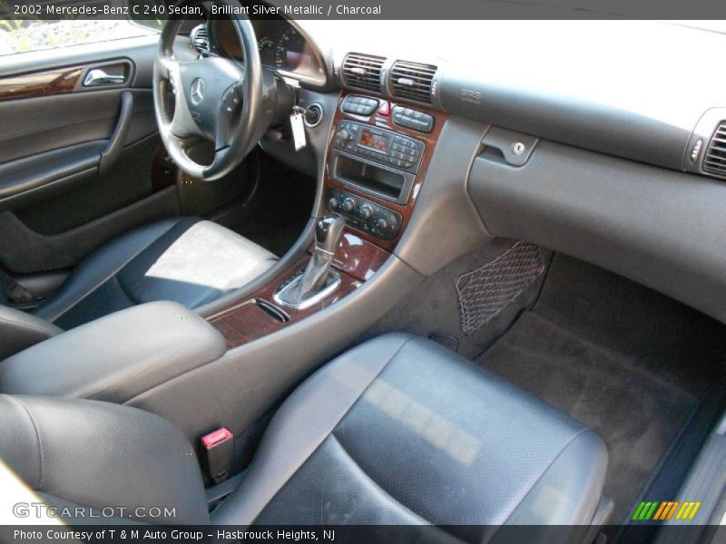 Brilliant Silver Metallic / Charcoal 2002 Mercedes-Benz C 240 Sedan