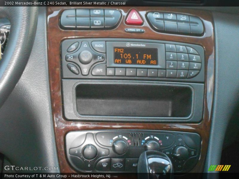 Brilliant Silver Metallic / Charcoal 2002 Mercedes-Benz C 240 Sedan
