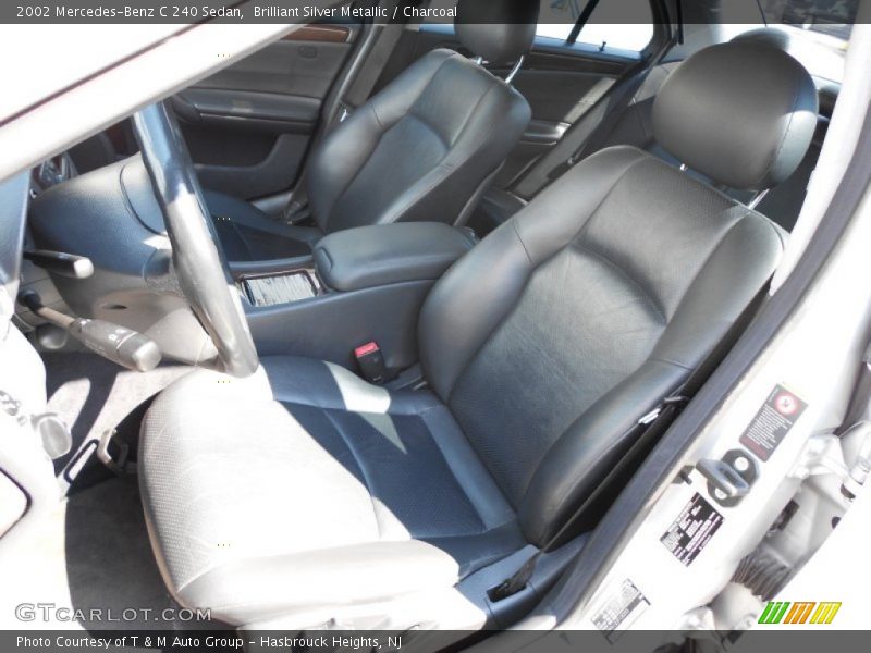 Brilliant Silver Metallic / Charcoal 2002 Mercedes-Benz C 240 Sedan