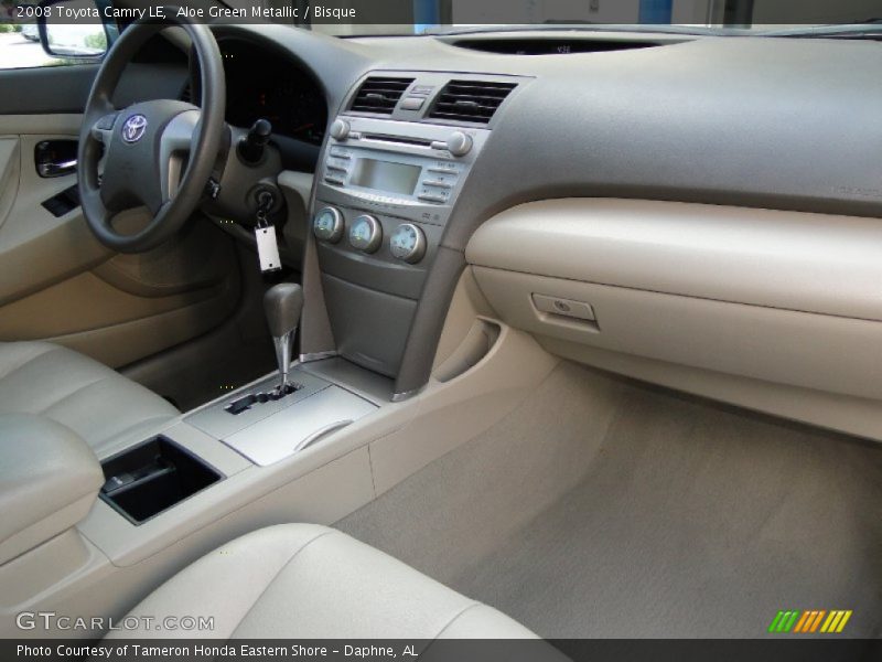 Aloe Green Metallic / Bisque 2008 Toyota Camry LE