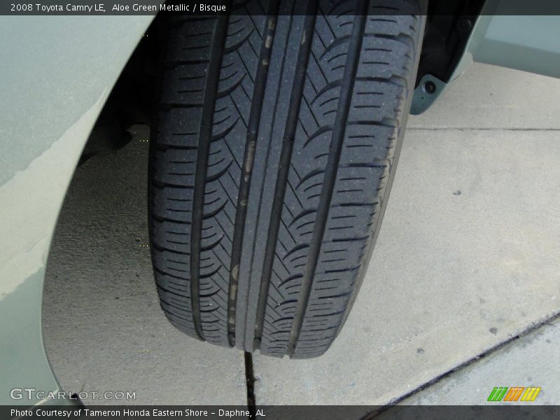 Aloe Green Metallic / Bisque 2008 Toyota Camry LE
