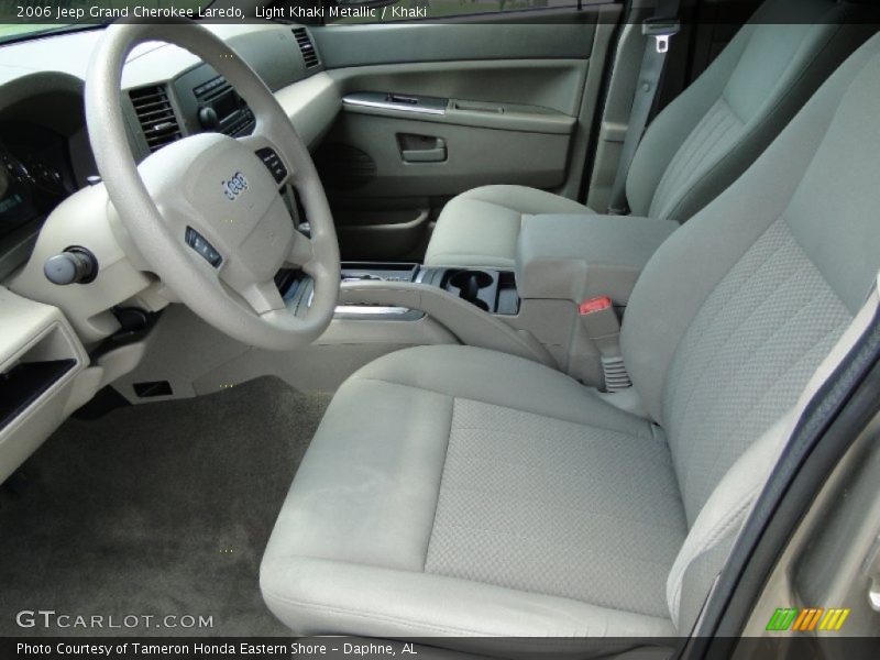 Light Khaki Metallic / Khaki 2006 Jeep Grand Cherokee Laredo