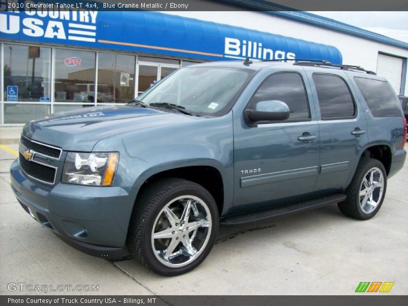 Blue Granite Metallic / Ebony 2010 Chevrolet Tahoe LT 4x4