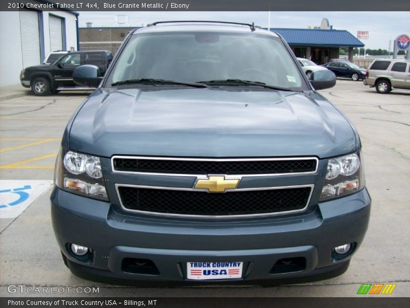 Blue Granite Metallic / Ebony 2010 Chevrolet Tahoe LT 4x4