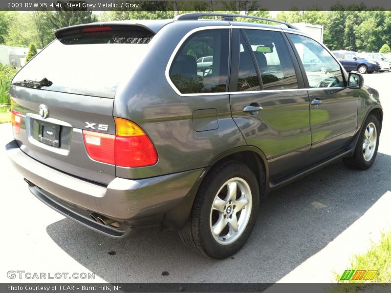 Steel Grey Metallic / Gray 2003 BMW X5 4.4i