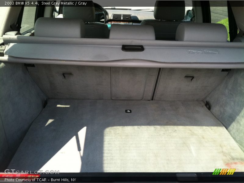 Steel Grey Metallic / Gray 2003 BMW X5 4.4i