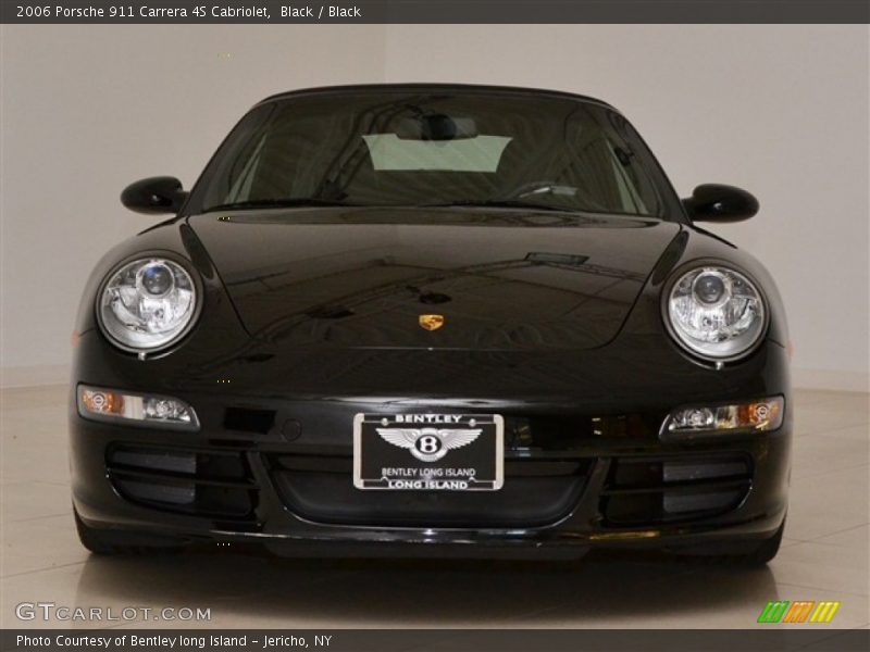 Black / Black 2006 Porsche 911 Carrera 4S Cabriolet