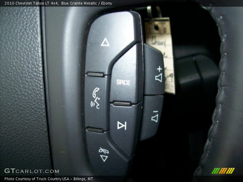 Blue Granite Metallic / Ebony 2010 Chevrolet Tahoe LT 4x4