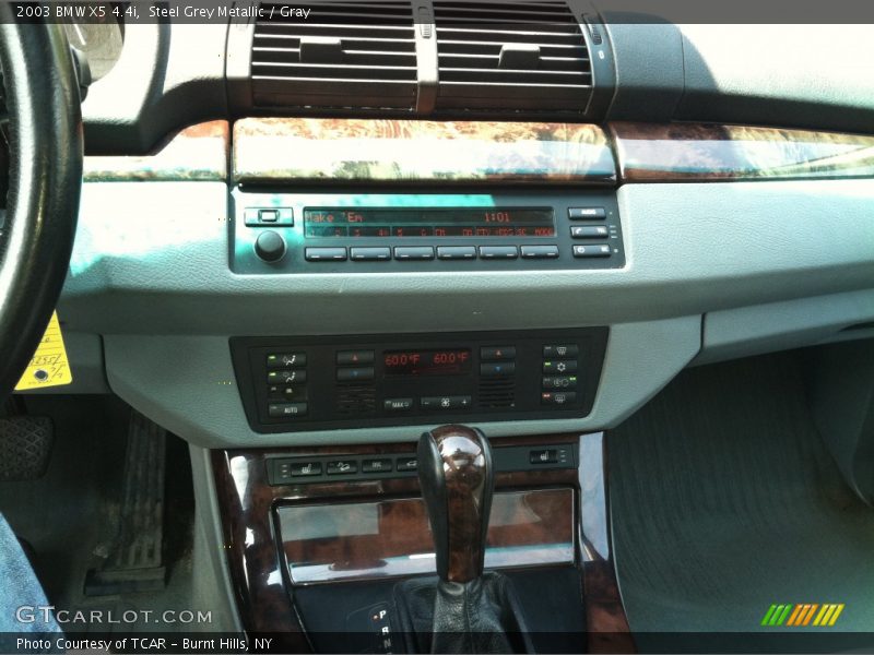 Steel Grey Metallic / Gray 2003 BMW X5 4.4i