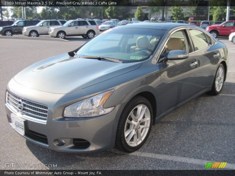 Precision Gray Metallic / Caffe Latte 2009 Nissan Maxima 3.5 SV