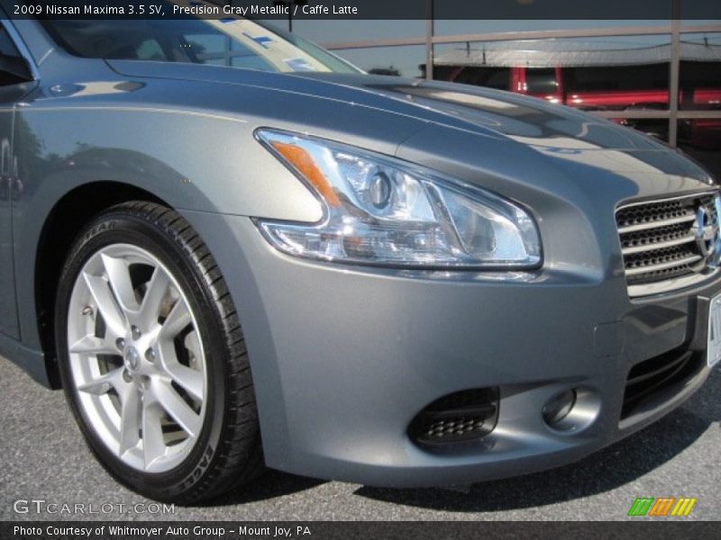 Precision Gray Metallic / Caffe Latte 2009 Nissan Maxima 3.5 SV