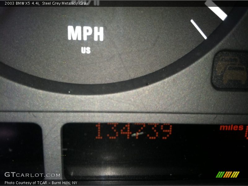 Steel Grey Metallic / Gray 2003 BMW X5 4.4i