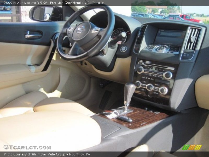 Precision Gray Metallic / Caffe Latte 2009 Nissan Maxima 3.5 SV