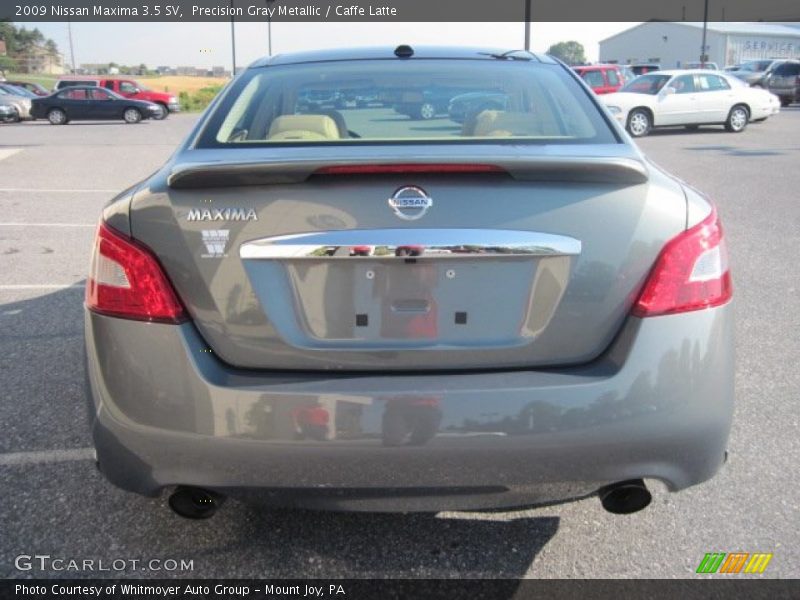 Precision Gray Metallic / Caffe Latte 2009 Nissan Maxima 3.5 SV