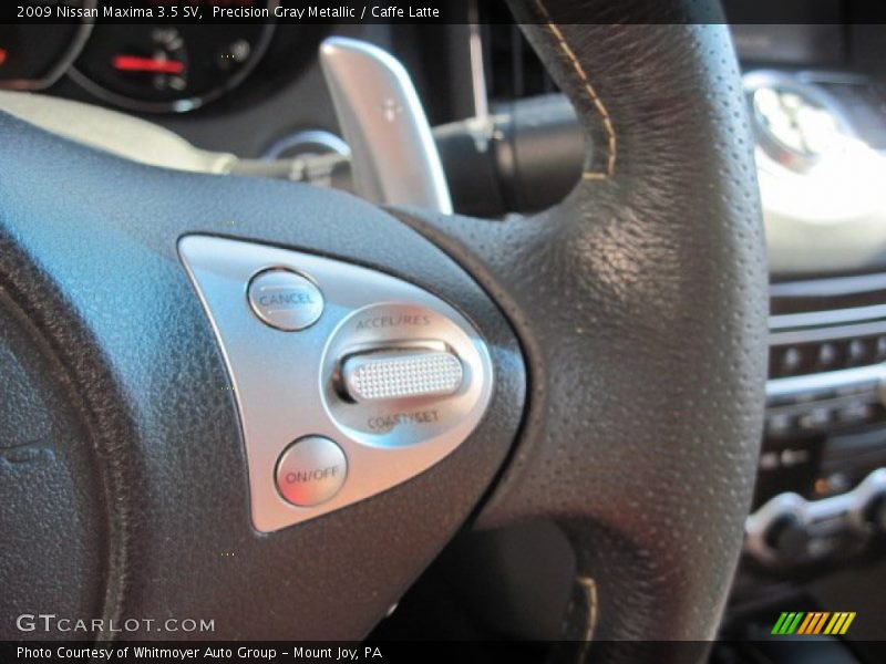 Precision Gray Metallic / Caffe Latte 2009 Nissan Maxima 3.5 SV