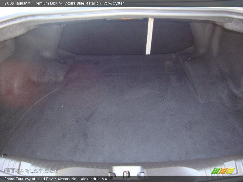 Azure Blue Metallic / Ivory/Oyster 2009 Jaguar XF Premium Luxury
