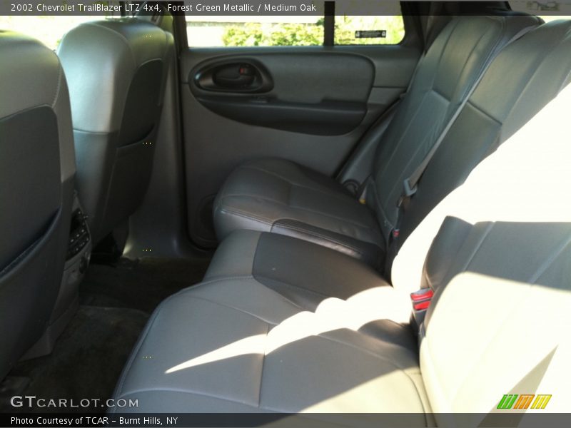 Forest Green Metallic / Medium Oak 2002 Chevrolet TrailBlazer LTZ 4x4