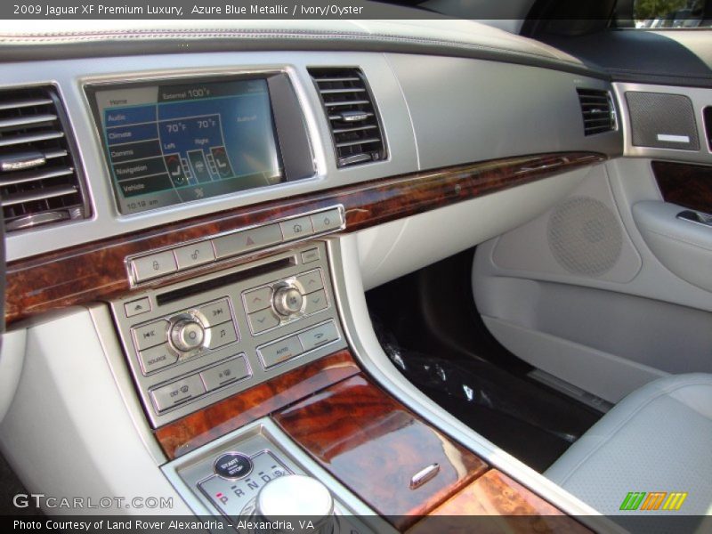 Azure Blue Metallic / Ivory/Oyster 2009 Jaguar XF Premium Luxury