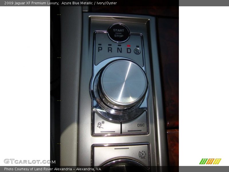 Azure Blue Metallic / Ivory/Oyster 2009 Jaguar XF Premium Luxury