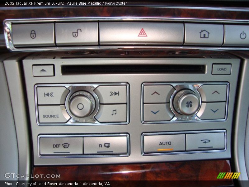 Azure Blue Metallic / Ivory/Oyster 2009 Jaguar XF Premium Luxury