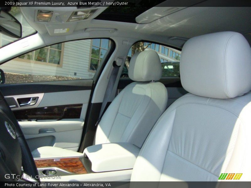Azure Blue Metallic / Ivory/Oyster 2009 Jaguar XF Premium Luxury