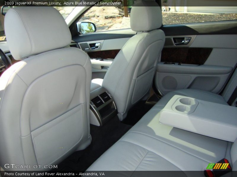 Azure Blue Metallic / Ivory/Oyster 2009 Jaguar XF Premium Luxury