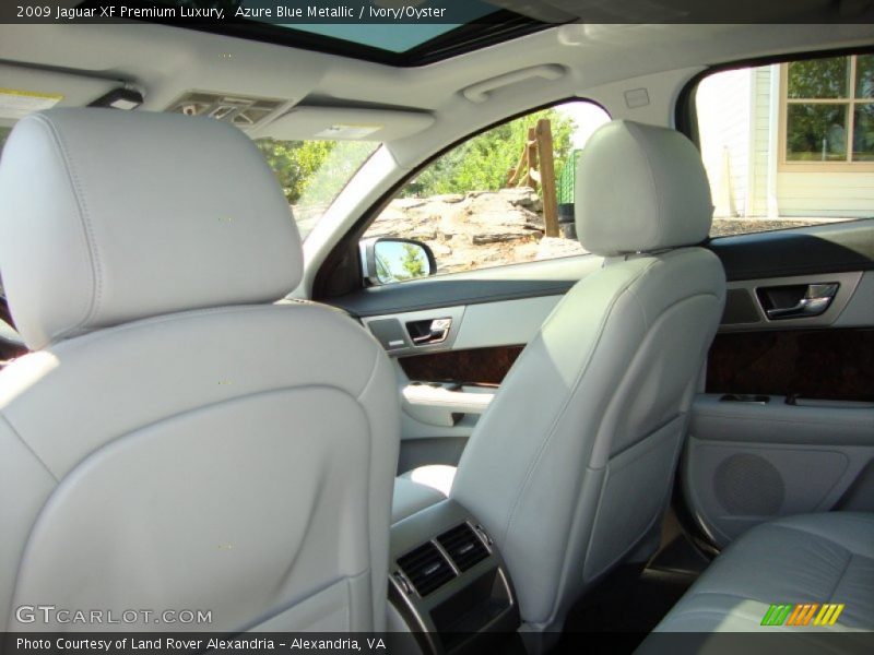Azure Blue Metallic / Ivory/Oyster 2009 Jaguar XF Premium Luxury