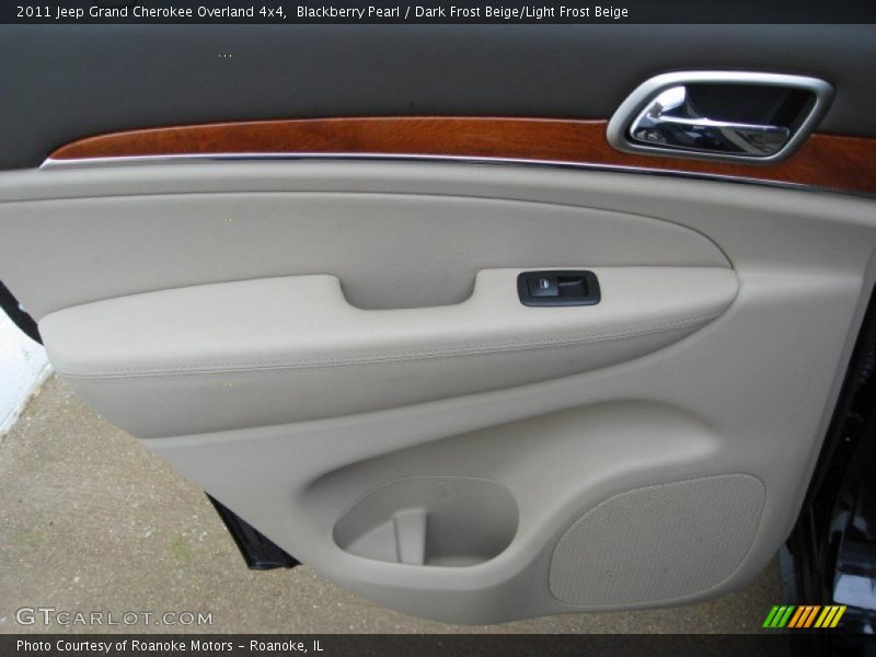 Blackberry Pearl / Dark Frost Beige/Light Frost Beige 2011 Jeep Grand Cherokee Overland 4x4